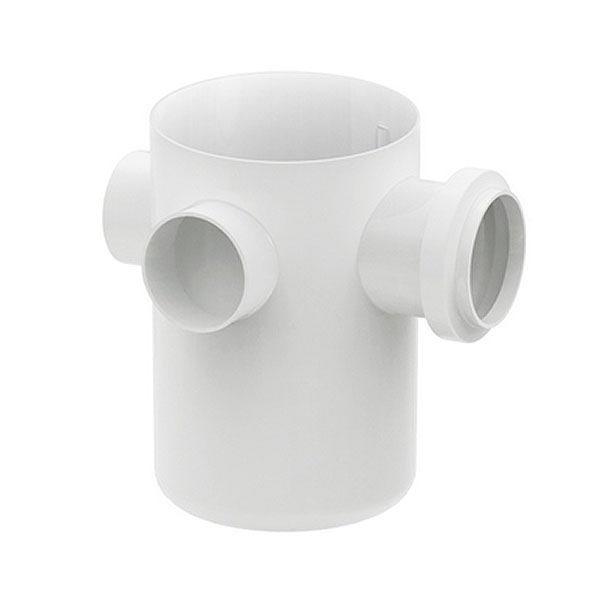  Caixa Sifonada Redonda com Grelha 100x50mm PVC Tigre 