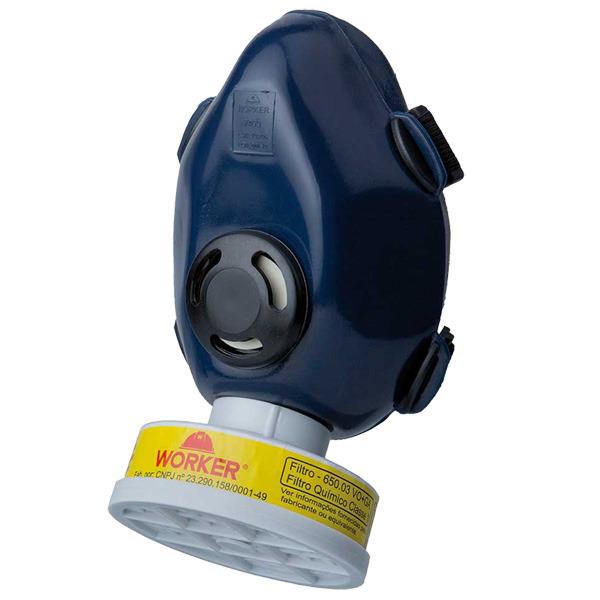  Máscara Respiratório semi facial 1LPE Pesticida Worker 