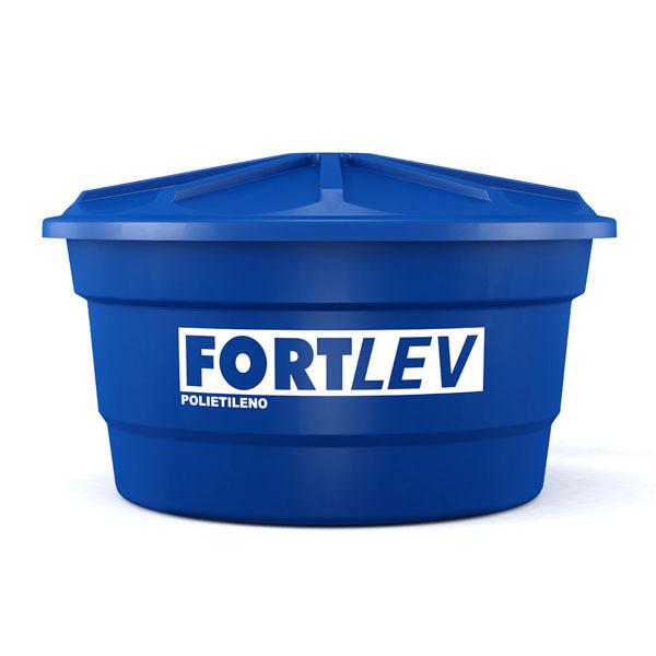  Caixa d'Água de Polietileno 100L Azul 0,51m Fortlev 