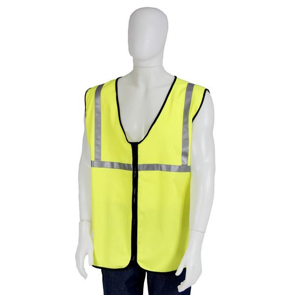  Colete Alta Visibilidade Verde com Faixa Refletora - G Theoria 