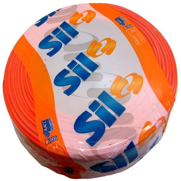  Cabo Flexível 2,5mm 100Metros Vermelho 750V SIL Fios 