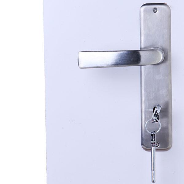  Conjunto Fechadura 235 Interna Zamak Espelhada Cromado Acetinado 40mm La Fonte 