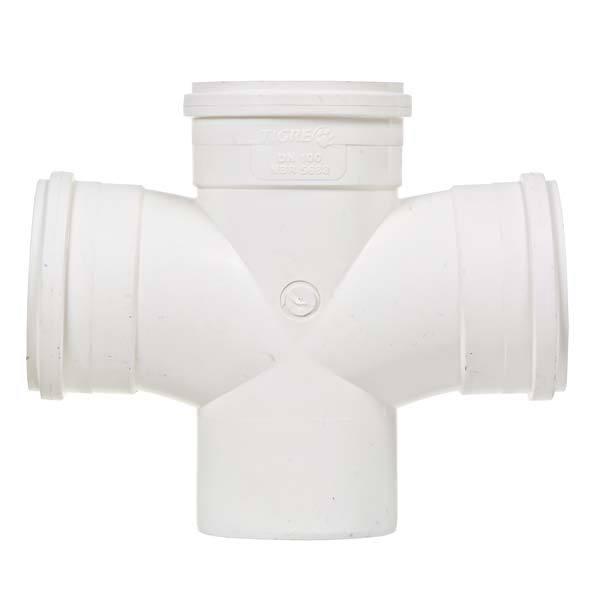  Cruzeta PVC para Esgoto 100mm ou 4