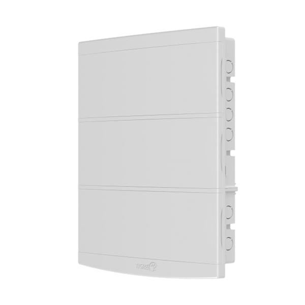  Caixa de Distribuição de Embutir para 48 Disjuntores Slim Tigre 