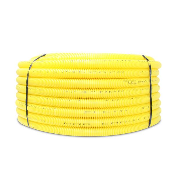  Conduíte Corrugado 1 '' 10Metros Amarelo Tuboline 