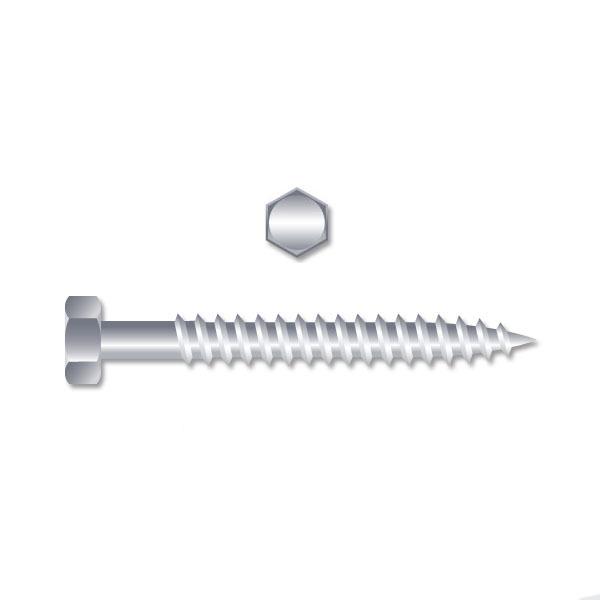  Cartela com 4 Parafusos 3/16