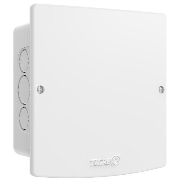  Caixa de Passagem de Embutir PVC Branco CPT Tigre 