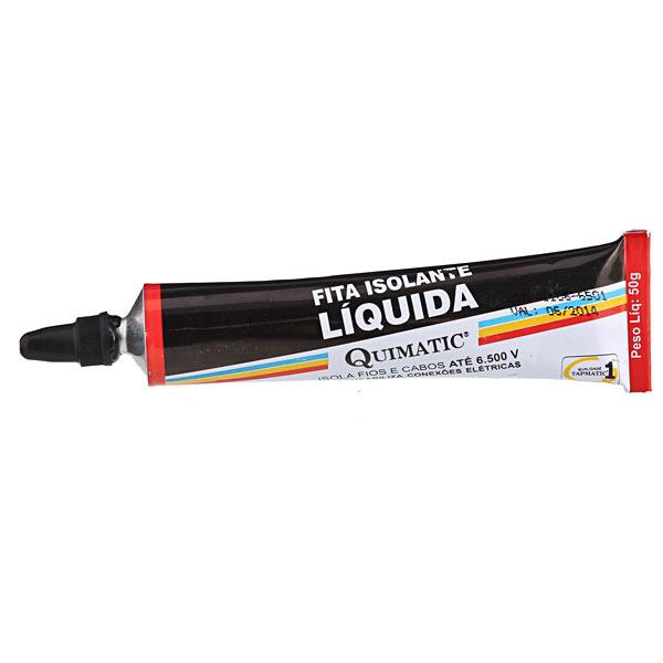 Fita Isolante Liquida 50 Gramas Preto Quimatic Tapmatic 