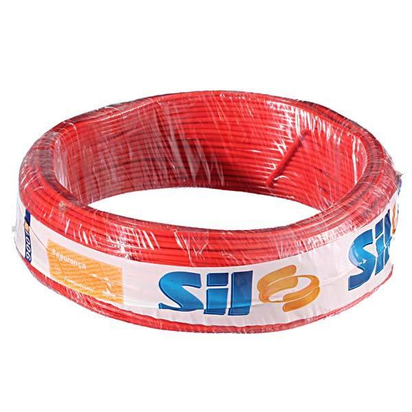  Cabo Flexível 1,5mm 50Metros Vermelho 750V SIL Fios 