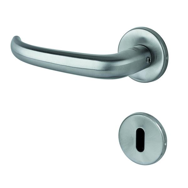  Conjunto Fechadura 561 Interna Inox Lixado Inal 55mm La Fonte 