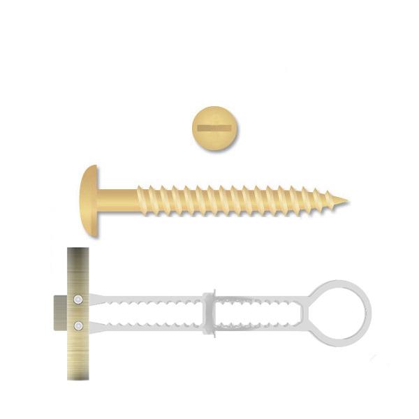  Caixa com 30 Buchas para Drywall SFORBOLT 3/16