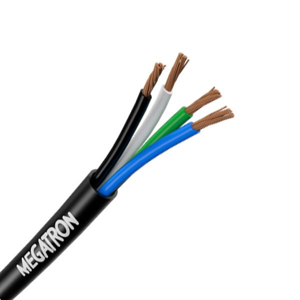  Cabo Flexível 3x4,0mm Preto Megatron 