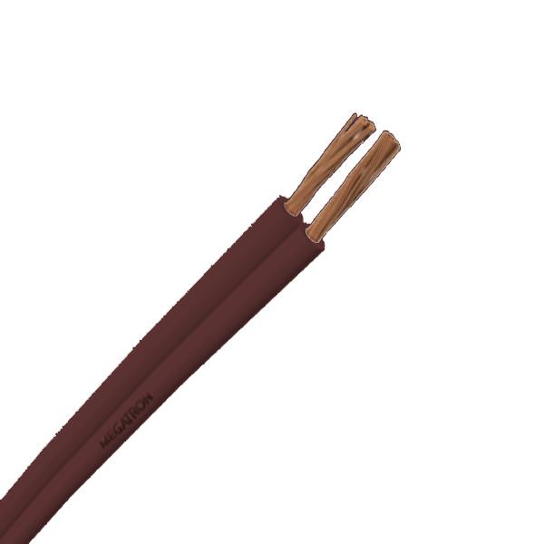  Cabo Paralelo 2x2,50mm Marrom Megatron 