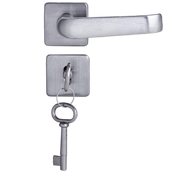  Fechadura Interna 45mm Aço Cromado Acetinado Arouca 