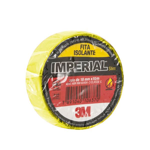  Fita Isolante Antichama 10 Metros Amarelo 3M 