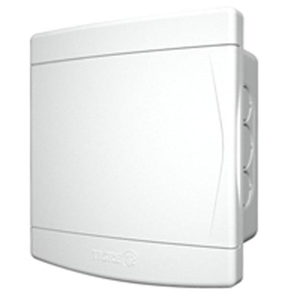  Caixa de Distribuição de Embutir 6/8 Disjuntores PVC Branca Tigre 