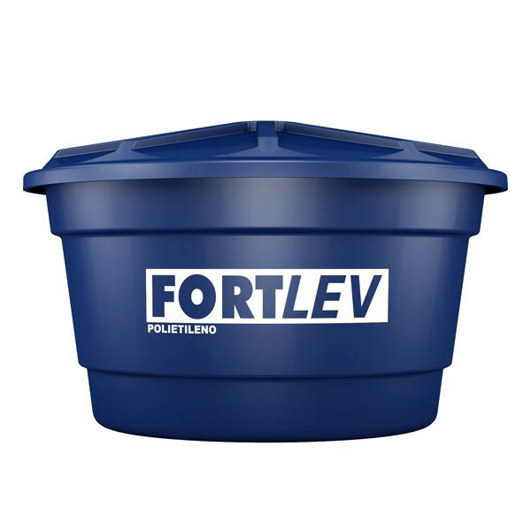  Caixa d'Água de Polietileno 150L Azul 0,55m Fortlev 