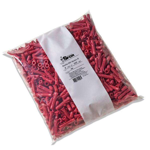  Saco com 500 Buchas Universais MX 8mm Sfor 