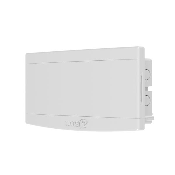  Caixa de Distribuição de Embutir para 12 Disjuntores Slim Tigre 